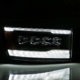 AlphaRex 06-08 Dodge Ram 1500HD NOVA LED ProjHeadlights Plank Style Blk w/Seq Signal/DRL/Amber LED thumbnail 8