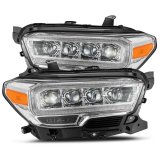 AlphaRex 16-20 Toyota Tacoma NOVA LED Projector Headlights Plank Style Chrome w/Activation Light thumbnail 2