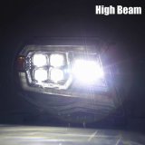 AlphaRex 05-11 Toyota Tacoma NOVA LED Projector Headlights Plank Style Black w/Activ Light/DRL thumbnail 9