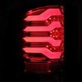 AlphaRex 14-18 Chevrolet Silverado 1500 PRO-Series LED Tail Lights Red Smoke thumbnail 2