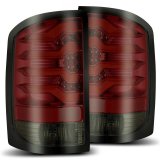 AlphaRex 14-18 GMC Sierra 1500 PRO-Series LED Tail Lights Red Smoke thumbnail 1