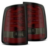 AlphaRex 09-18 Dodge Ram 1500 PRO-Series LED Tail Lights Red Smoke thumbnail 1