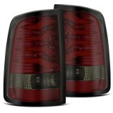 AlphaRex 09-18 Dodge Ram 1500 PRO-Series LED Tail Lights Red Smoke thumbnail 2