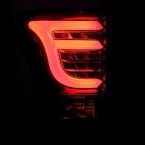 AlphaRex 15-17 Ford F-150 (Excl Models w/Blind Spot Sensor) PRO-Series LED Tail Lights Red Smoke thumbnail 6