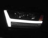 AlphaRex 19-20 Dodge Ram 1500 LUXX LED Proj Headlights Plank Jet Blk w/Activ Light/Seq Signal/DRL thumbnail 7