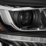 AlphaRex 2019+ Ford Ranger PRO-Series Proj Headlights Plank Style Black w/Seq Signal/DRL thumbnail 3