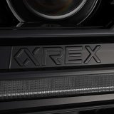 AlphaRex 12-15 Toyota Tacoma LUXX LED Projector Headlights Plank Style Black w/DRL thumbnail 4