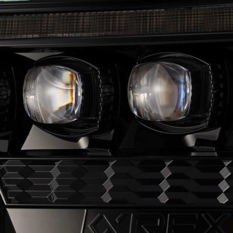 AlphaRex 12-15 Toyota Tacoma NOVA LED Proj Headlights Plank Alpha Blk w/Activ Light/Seq Signal/DRL thumbnail 2