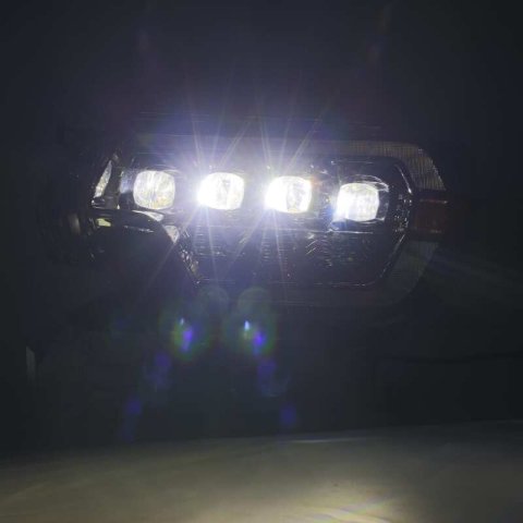AlphaRex 12-15 Toyota Tacoma NOVA LED Proj Headlights Plank Alpha Blk w/Activ Light/Seq Signal/DRL thumbnail 7