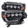 AlphaRex 12-15 Toyota Tacoma NOVA LED Proj Headlights Plank Style Black w/Activ Light/Seq Signal/DRL thumbnail 8