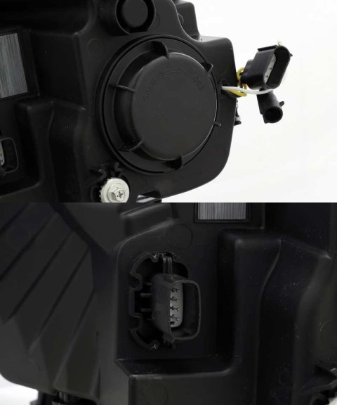 AlphaRex 15-17 Ford F-150 LUXX LED Projector Headlights Plank Style Alpha Blk w/Activ Light/DRL thumbnail 3