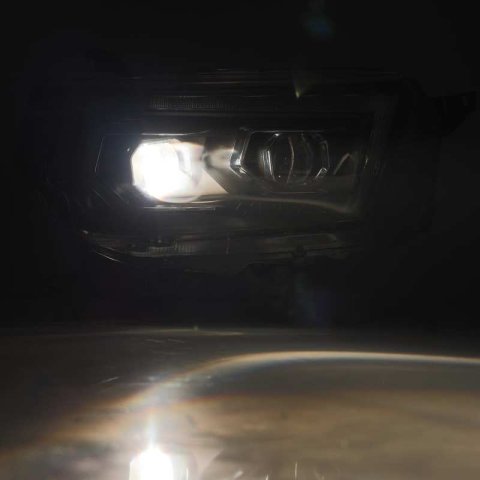 AlphaRex 10-13 Toyota 4Runner PRO-Series Proj Headlights Plank Style Alpha Blk w/Seq Signal/DRL thumbnail 5
