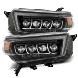 AlphaRex 10-13 Toyota 4Runner NOVA LED Projector Headlights Plank Style Black w/Seq Signal/DRL thumbnail 2