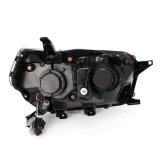 AlphaRex 10-13 Toyota 4Runner NOVA LED Projector Headlights Plank Style Black w/Seq Signal/DRL thumbnail 4