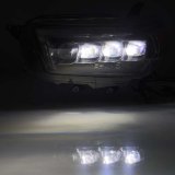 AlphaRex 10-13 Toyota 4Runner NOVA LED Projector Headlights Plank Style Black w/Seq Signal/DRL thumbnail 6