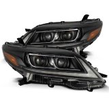 AlphaRex 11-21 Toyota Sienna PRO-Series Proj Headlights Plank Style Black w/Seq Signal/DRL thumbnail 2