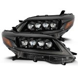 AlphaRex 11-21 Toyota Sienna LUXX LED Proj Headlights Plank Style Alpha Black w/Seq Signal/DRL thumbnail 2