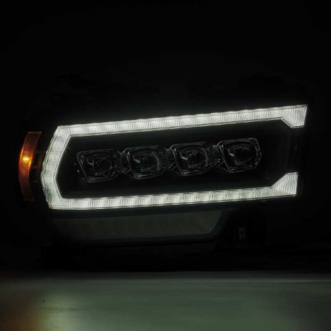 AlphaRex 19-21 Ram 2500 NOVA LED Proj Headlights Plank Style Black w/Activ Light/Seq Signal/DRL thumbnail 7