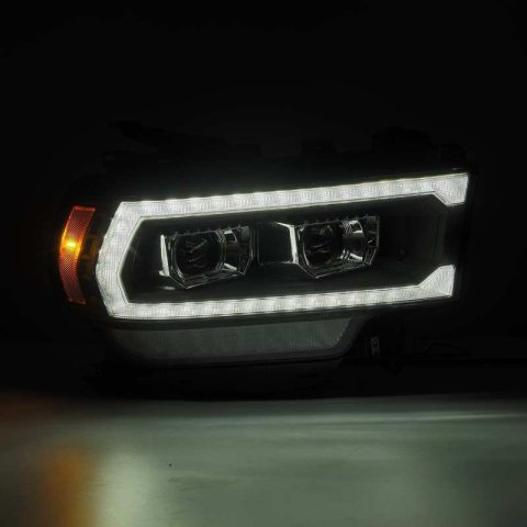 AlphaRex 19-21 Ram 2500 PRO-Series Projector Headlights Plank Style Black w/Activation Light thumbnail 5