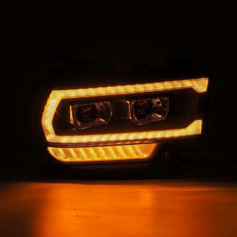 AlphaRex 19-21 Ram 2500 PRO-Series Projector Headlights Plank Style Black w/Activation Light thumbnail 8