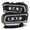 AlphaRex 19-21 Ram 2500 PRO-Series Projector Headlights Plank Style Black w/Activation Light thumbnail 9