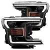 AlphaRex 18-20 Ford F-150 LUXX Style Projector Headlights Alpha Black w/Activation Light/DRL thumbnail 8