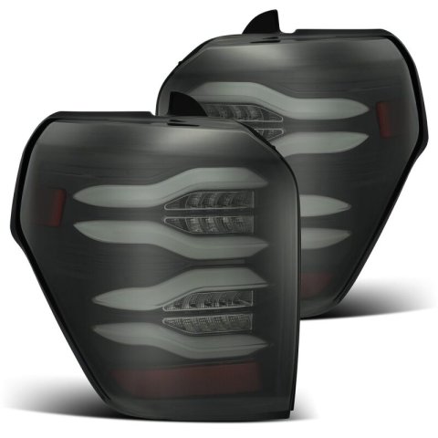 AlphaRex 10-21 Toyota 4Runner PRO-Series LED Tail Lights Jet Black thumbnail 2