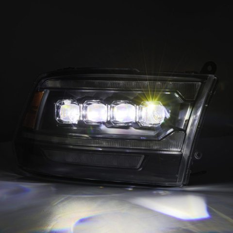 AlphaRex 09-18 Ram 2500 NOVA LED Proj Headlights Plank Style Chrome w/Activ Light/Seq Signal/DRL thumbnail 4