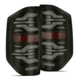 AlphaRex 14-21 Toyota Tundra LUXX LED Taillights Blk w/Activ Light/Seq Signal thumbnail 1