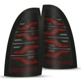 AlphaRex 05-15 Toyota Tacoma LUXX LED Taillights Blk/Red w/Activ Light/Seq Signal thumbnail 1