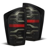 AlphaRex 16-21 Toyota Tacoma LUXX LED Taillights Alpha Blk w/Activ Light/Seq Signal thumbnail 2