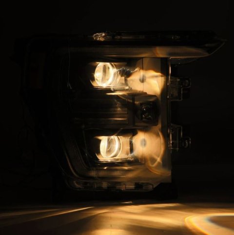 AlphaRex 21-22 Ford F150 PRO-Series Projector headlights Black w/Activ Light/Seq Signal thumbnail 4