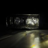 AlphaRex 02-05 Dodge Ram 1500 LUXX LED Proj Headlights Plank Style Chrome w/Activ Light/Seq Signal thumbnail 5
