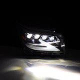 AlphaRex 14-19 Lexus GX 460 NOVA LED Projector Headlights Plank Style Black w/Activ Light/Seq Signal thumbnail 4