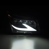 AlphaRex 14-19 Lexus GX 460 NOVA LED Projector Headlights Plank Style Black w/Activ Light/Seq Signal thumbnail 6