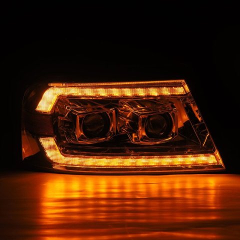 AlphaRex 04-08 Ford F150 PRO-Series Projector Headlights Black w/ Sequential Signal and DRL thumbnail 4