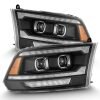 AlphaRex 09-18 Ram 1500/2500 PRO-Series Proj Headlights Black w/Sequential Signal and Top/Middle DRL thumbnail 9