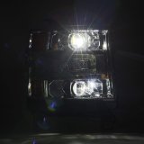 AlphaRex 16-18 Chevy 1500HD LUXX LED Proj Headlights Chrome w/Seq Actv Lgt / Seq Sig (Req PN 810023) thumbnail 5
