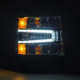AlphaRex 16-18 Chevy 1500HD LUXX LED Proj Headlights Chrome w/Seq Actv Lgt / Seq Sig (Req PN 810023) thumbnail 9