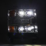 AlphaRex 16-18 Chevy 1500HD NOVA-Series LED Proj Headlights Chrm w/Actv Lgt/SeqSig & DRL(Req 810023) thumbnail 8