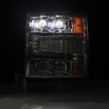 AlphaRex 04-15 Chevy 1500HD NOVA-Series LED Proj Headlights Chrome w/Activ Light/Seq Signal & SB DRL thumbnail 6
