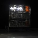 AlphaRex 04-15 Chevy 1500HD NOVA-Series LED Proj Headlights Chrome w/Activ Light/Seq Signal & SB DRL thumbnail 8