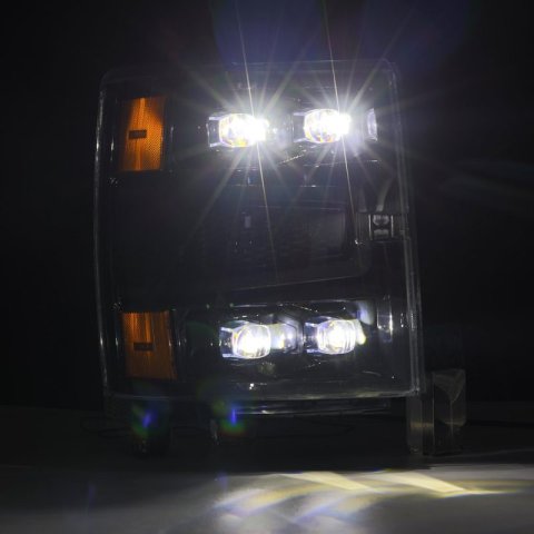 AlphaRex 04-15 Chevy 1500 NOVA-Series LED Proj Headlights Alpha BL w/Activ Light/Seq Signal & SB DRL thumbnail 4