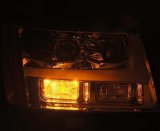 AlphaRex 07-14 Chevrole Tahoe PRO-Series LED Headlights Plank Style Blk w/Activ Light/Seq Signal/DRL thumbnail 8