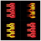 AlphaRex 14-18 Chevrolet Silverado Luxx-Series LED Tail Lights Black w/Activ Light/Seq Signal thumbnail 3