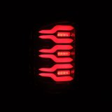 AlphaRex 14-18 Chevy Silverado 1500 Luxx-Series LED Tail Lights Black/Red w/Activ Light/Seq Signal thumbnail 7