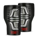 AlphaRex 17-19 Ford F250 Super Duty PRO-Series LED Tail Lights Jet Black (w/o Blind Spot Sensor) thumbnail 9