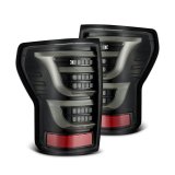 AlphaRex 07-13 Toyota Tundra LUXX-Series LED Tail Lights Alpha-Black thumbnail 2