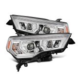 AlphaRex 14-22 Toyota 4Runner PRO-Series Projector Headlights Black w/Seq. Sig. + DRL thumbnail 2