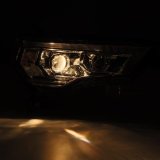 AlphaRex 14-22 Toyota 4Runner PRO-Series Projector Headlights Black w/Seq. Sig. + DRL thumbnail 4